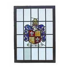 Iron Framed Heraldic Window "Macy" 8