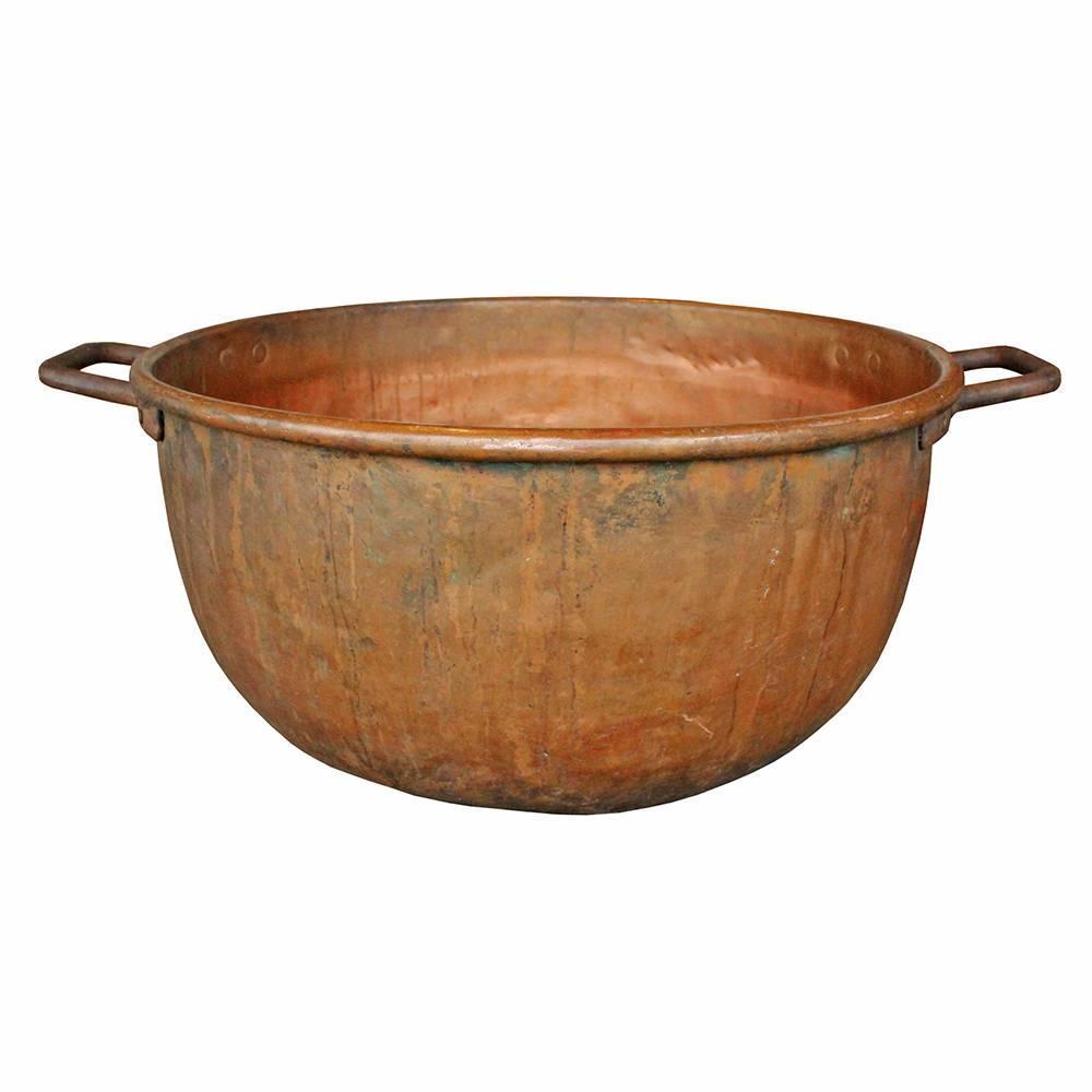 Enormous Late 19th Century Copper Candy Kettle at 1stdibs