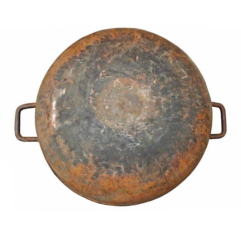 Enormous Late 19th Century Copper Candy Kettle at 1stdibs