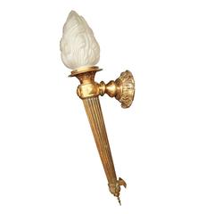 Beaux-Arts Torch Sconce 2