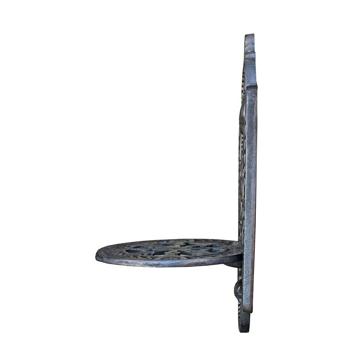 Antique Cast Iron Oil Lamp Stand, Pair For Sale at 1stdibs