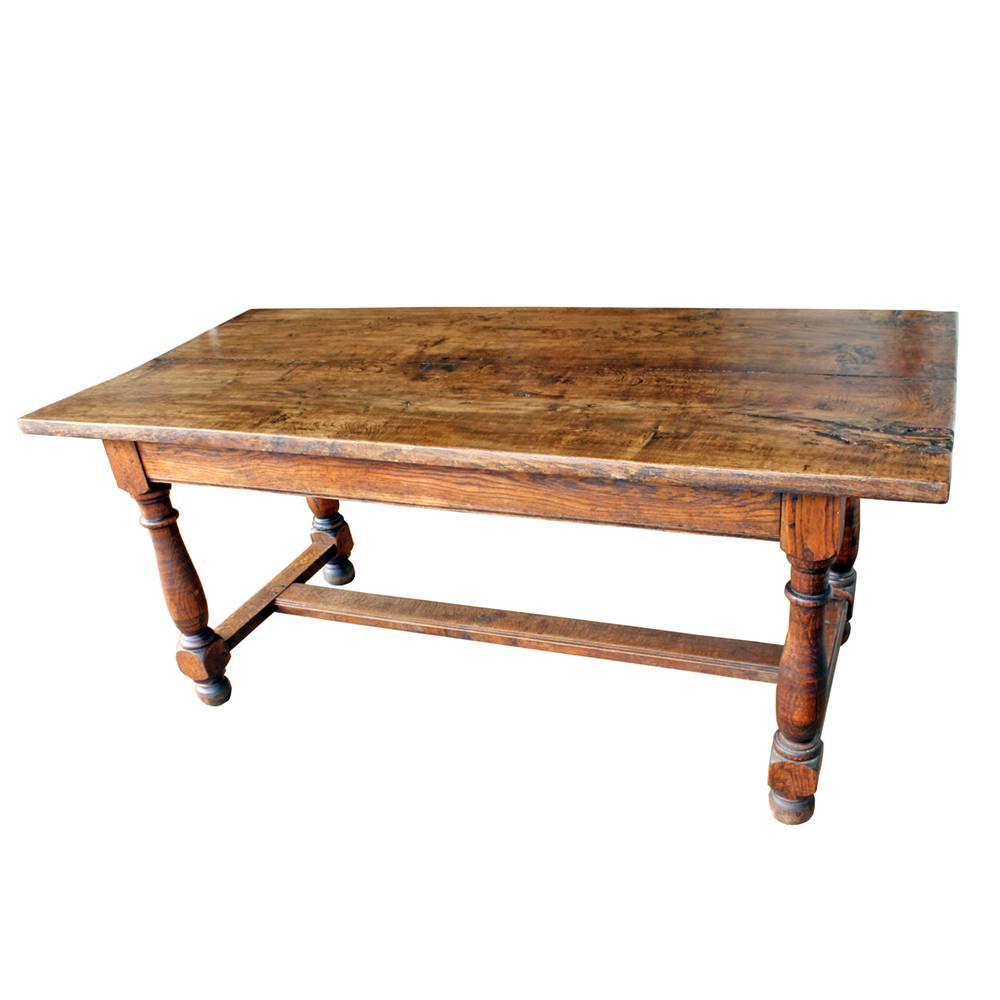 20th Century Vintage French Farm Table