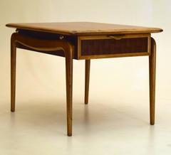 Walnut and Oak End Table by Lane Altavista