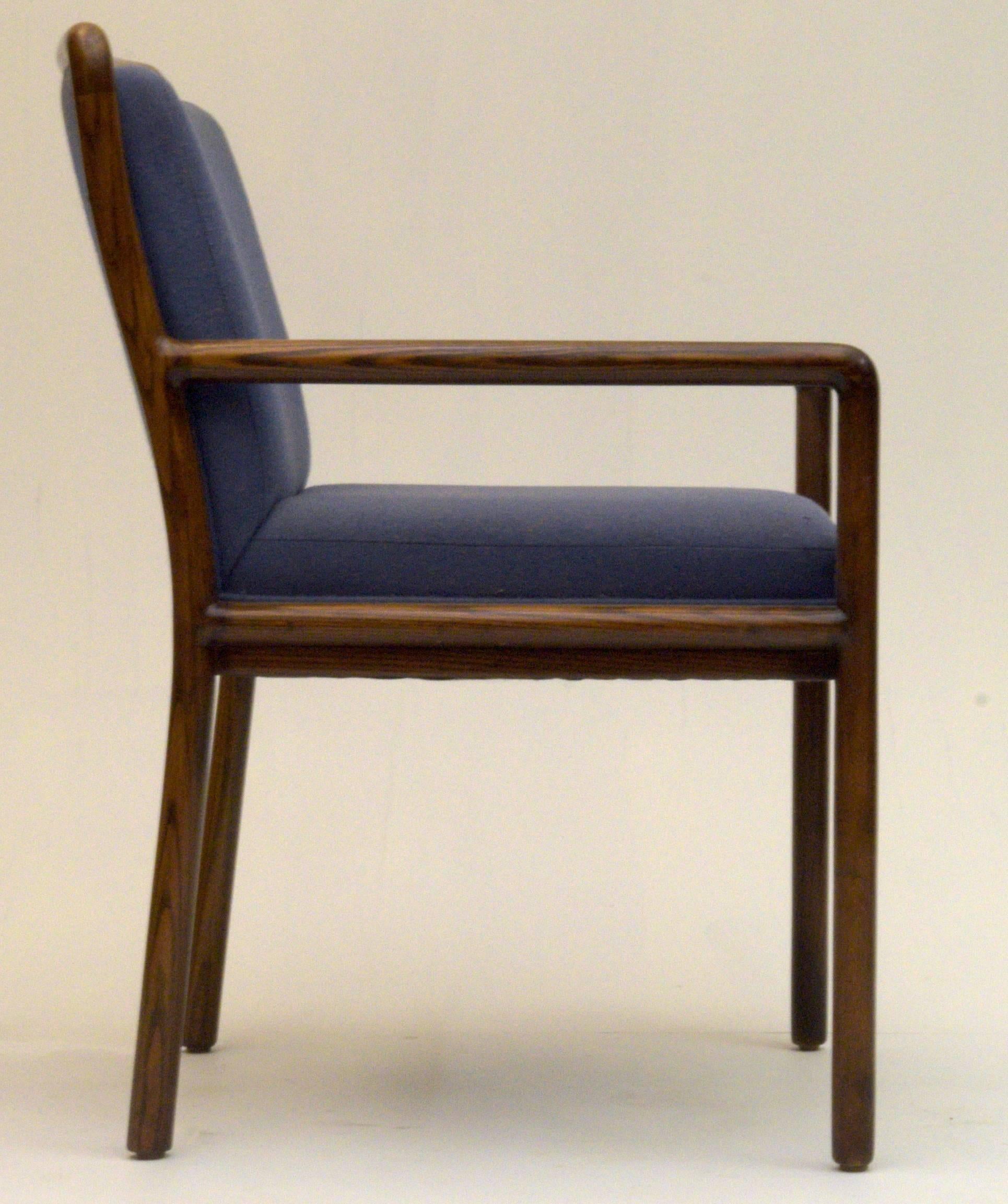Mid-Century Modern Fine Pair of Armchairs by Ward Bennett for Brickel Associates