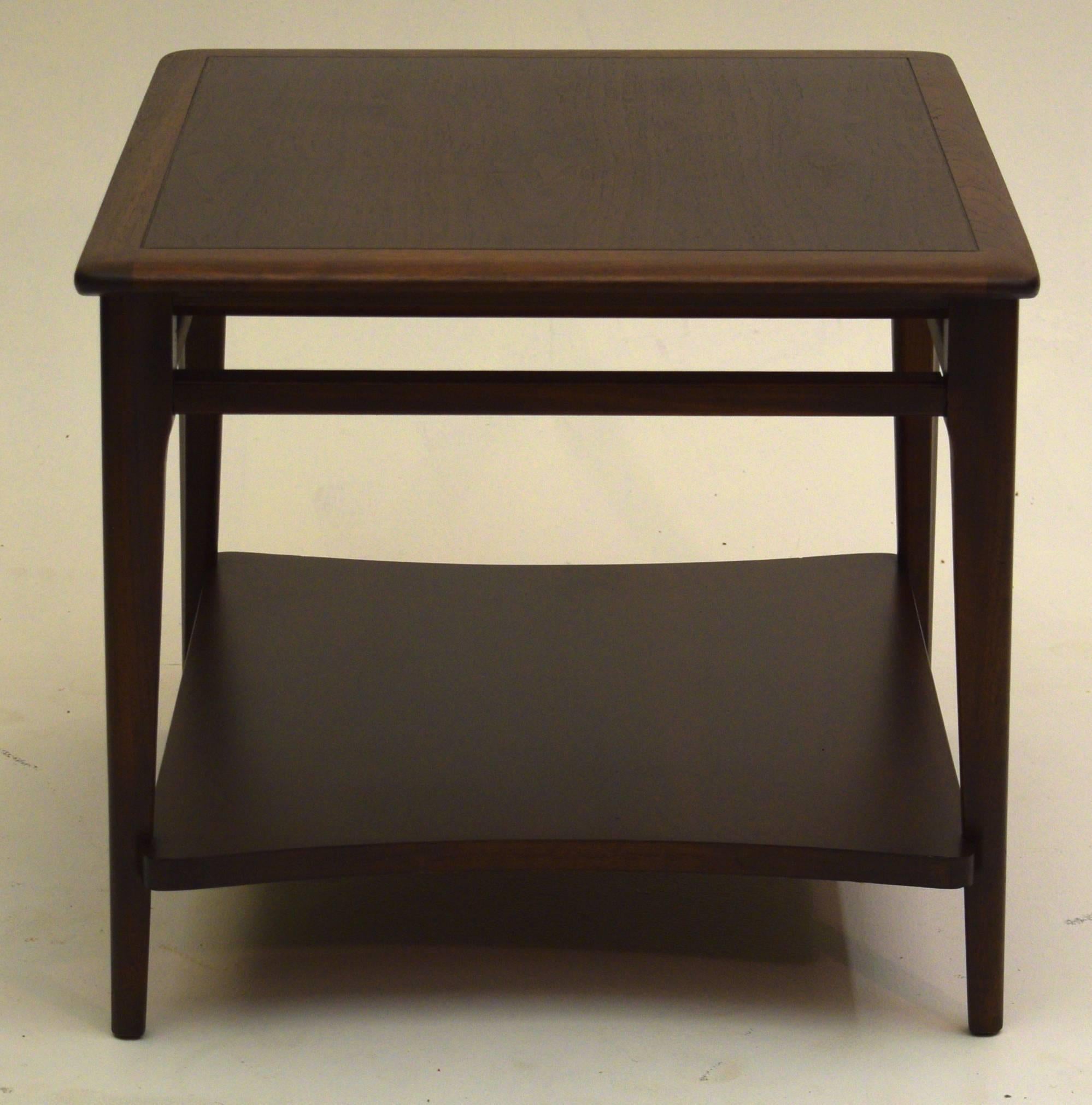 20th Century Fine Walnut Table by Lane Altavista For Sale