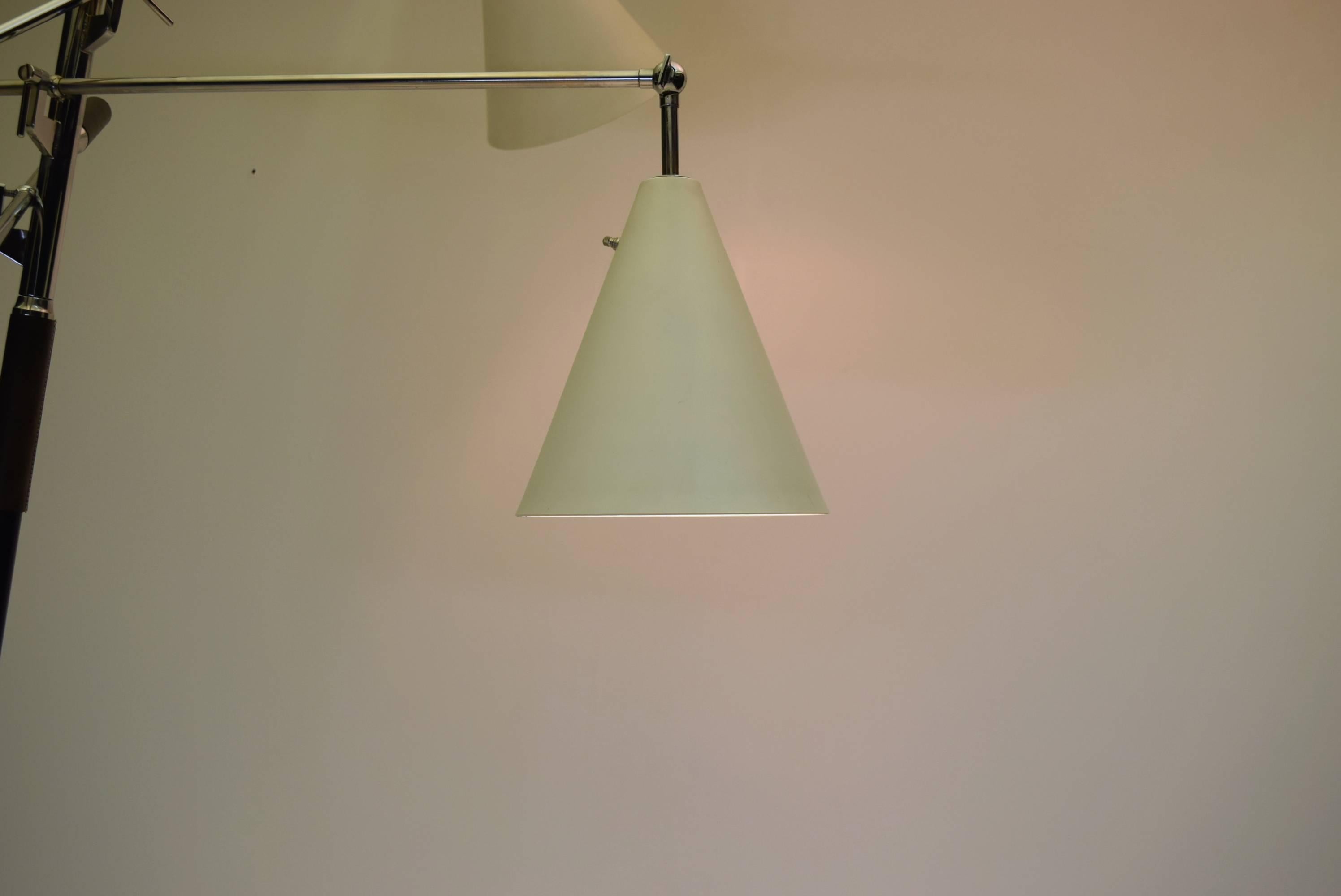 Mid-Century Modern Triennale Italian Floor Lamp 