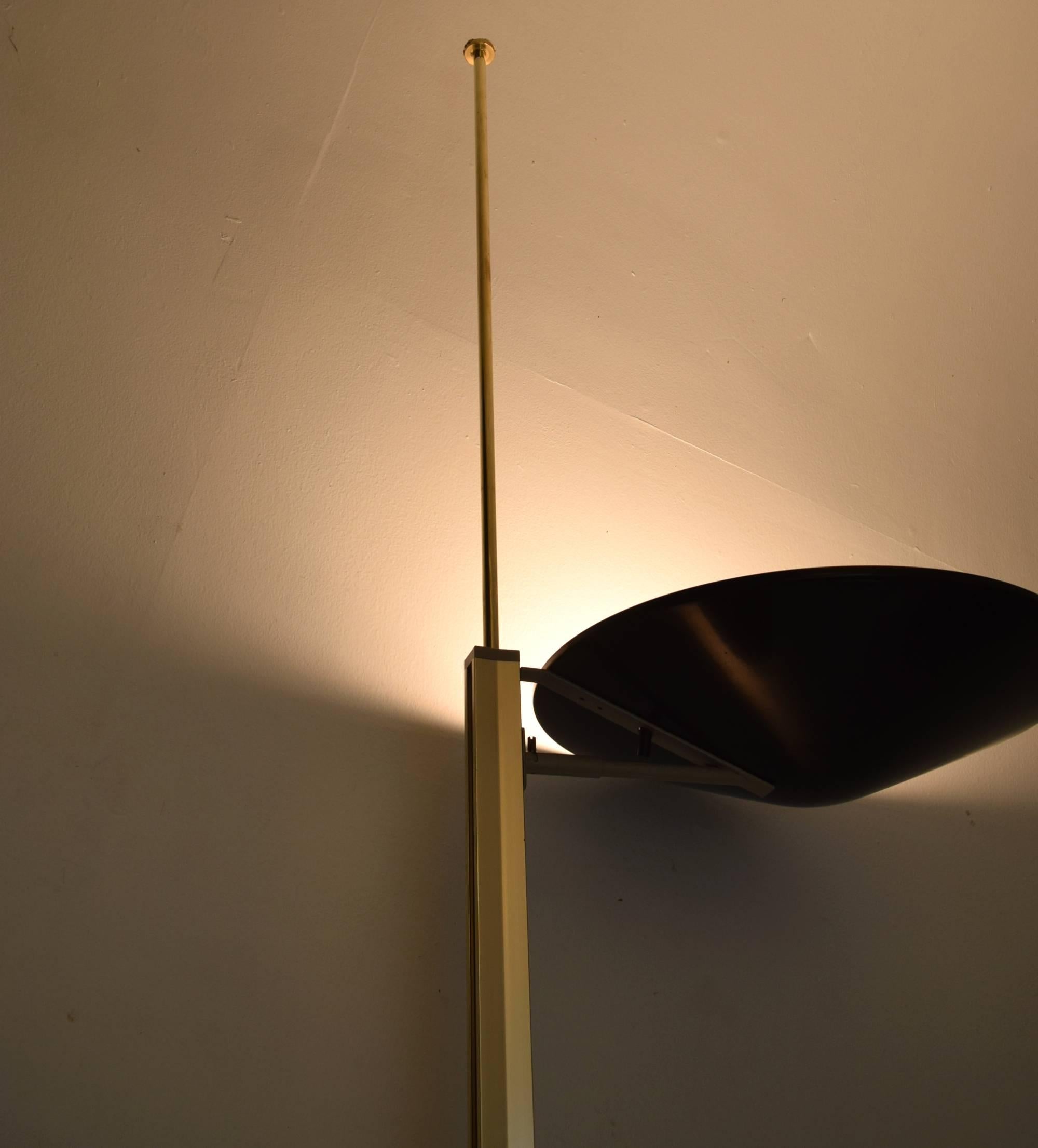 Mid-Century Modern Lightolier Lytespan Table Floor to Ceiling Lamp