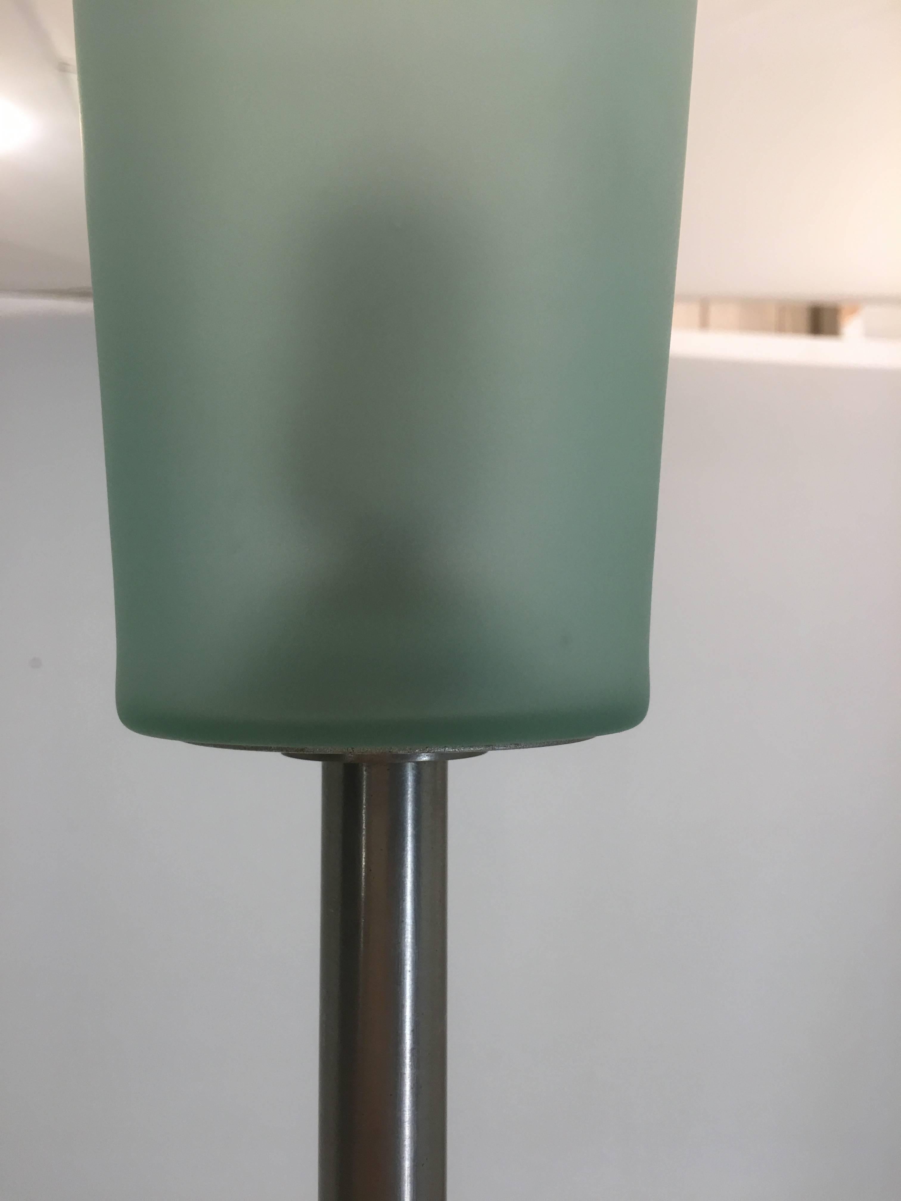 Italian Floor Torchiere Lamp Attributed to Artemide In Excellent Condition In South Charleston, WV