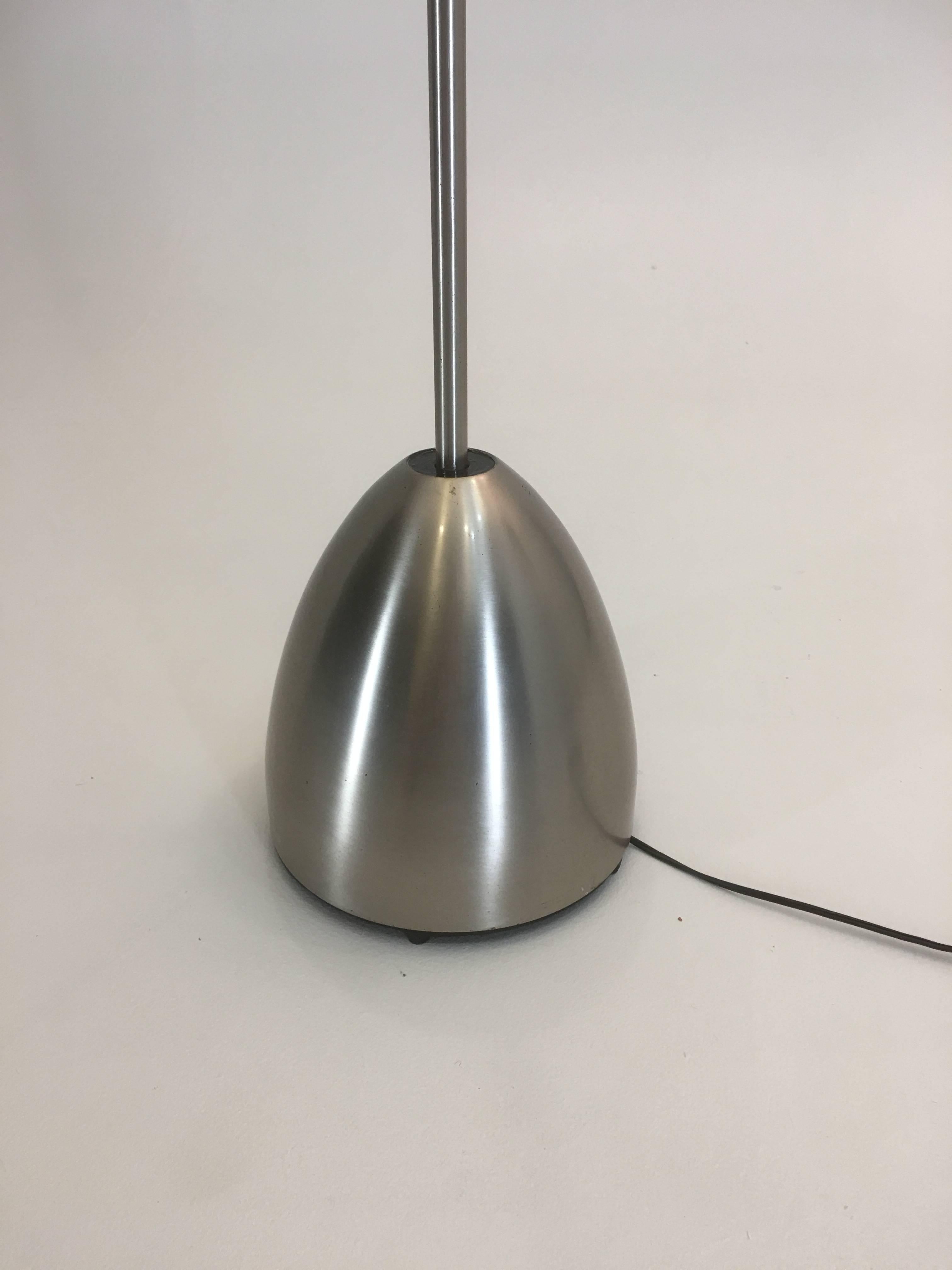 Steel Italian Floor Torchiere Lamp Attributed to Artemide