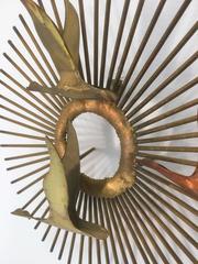 Small Bird Wall Plaque Sculpture by Curtis Jere