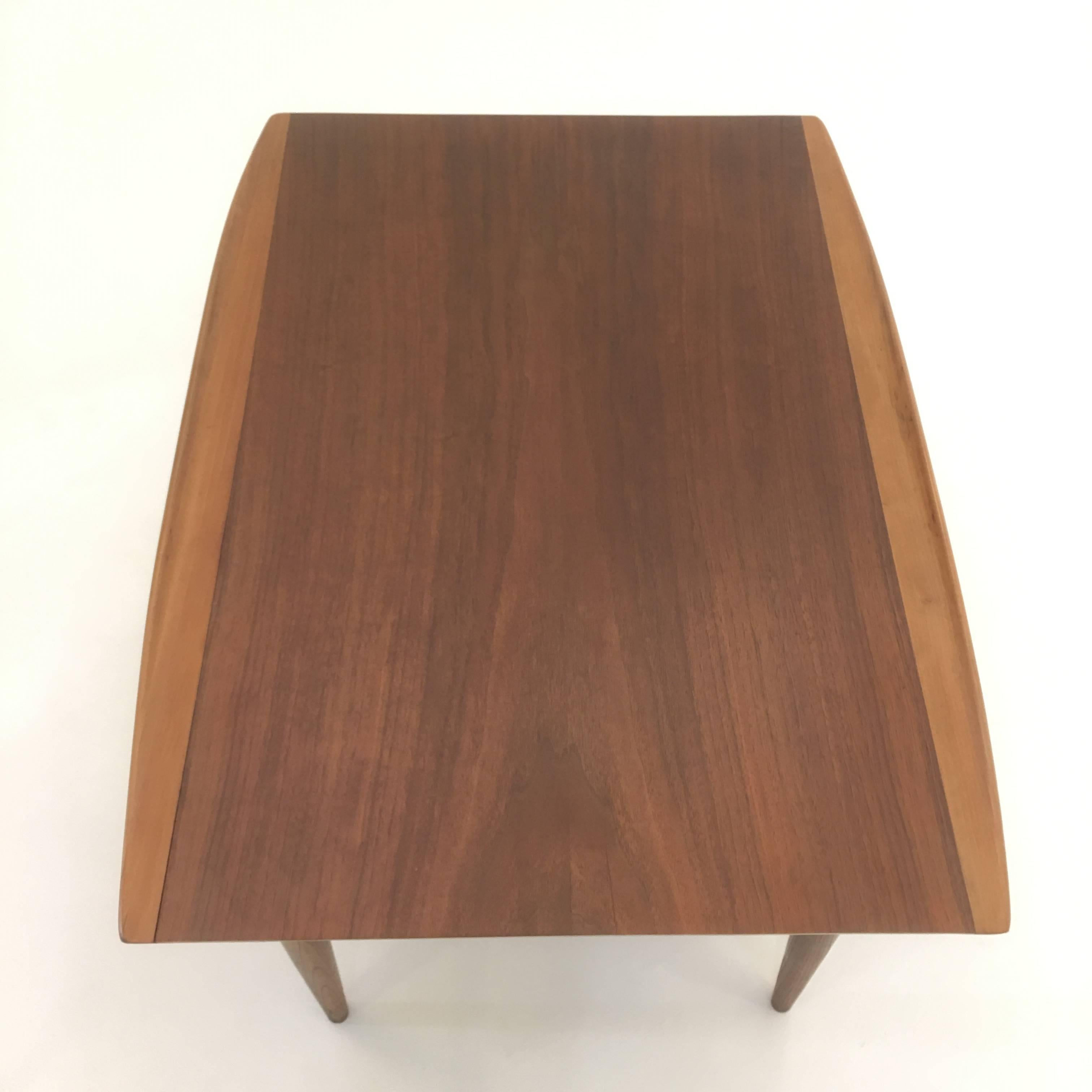 American Rectangular Danish Modern Style Table by Bassett Furniture