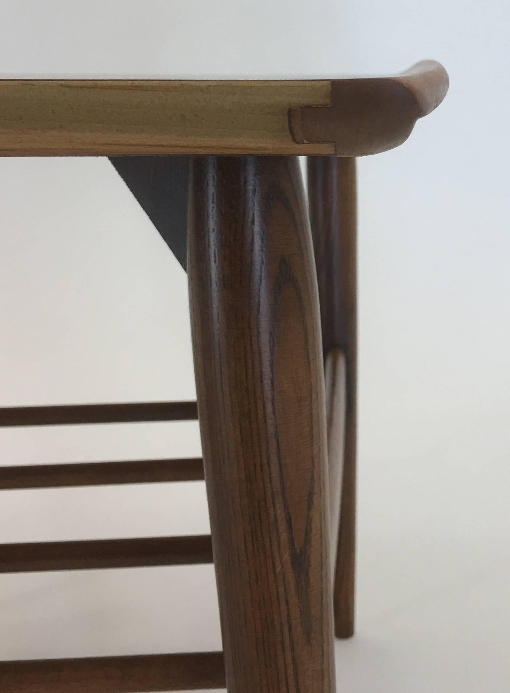Mid-20th Century Rectangular Danish Modern Style Table by Bassett Furniture