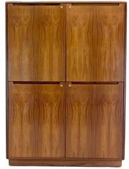 Thin Profile Nordisk Andels-Eksport Rosewood Cabinet from Denmark