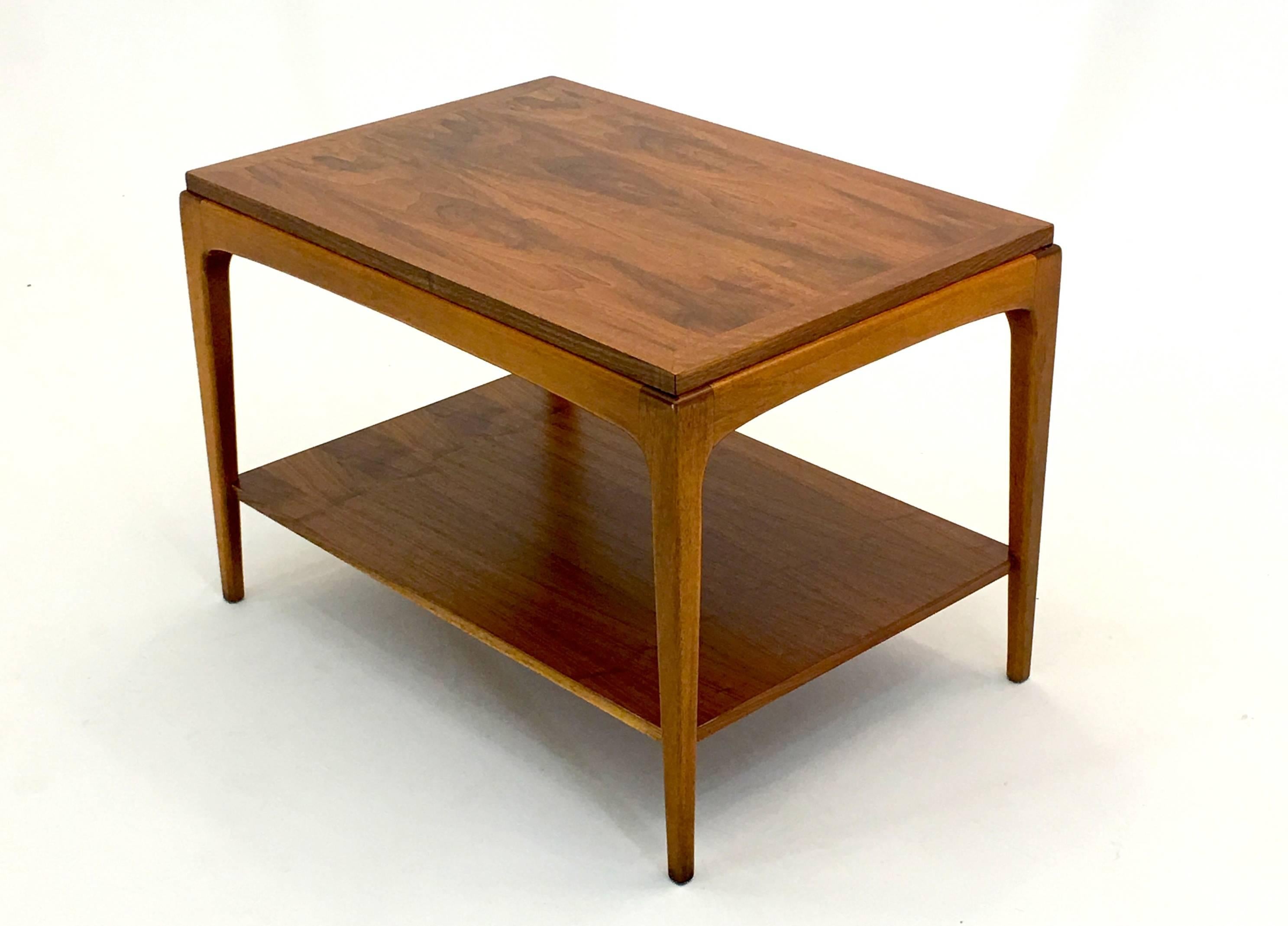 Mid-20th Century Three-Piece Living Suite of Tables by Lane in Walnut, 1966