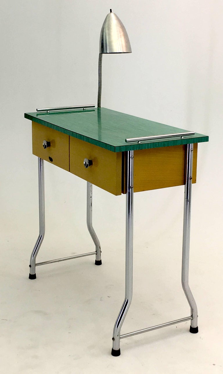 1954 Manicure Table and Stool by Theo A. Kochs at 1stDibs vintage