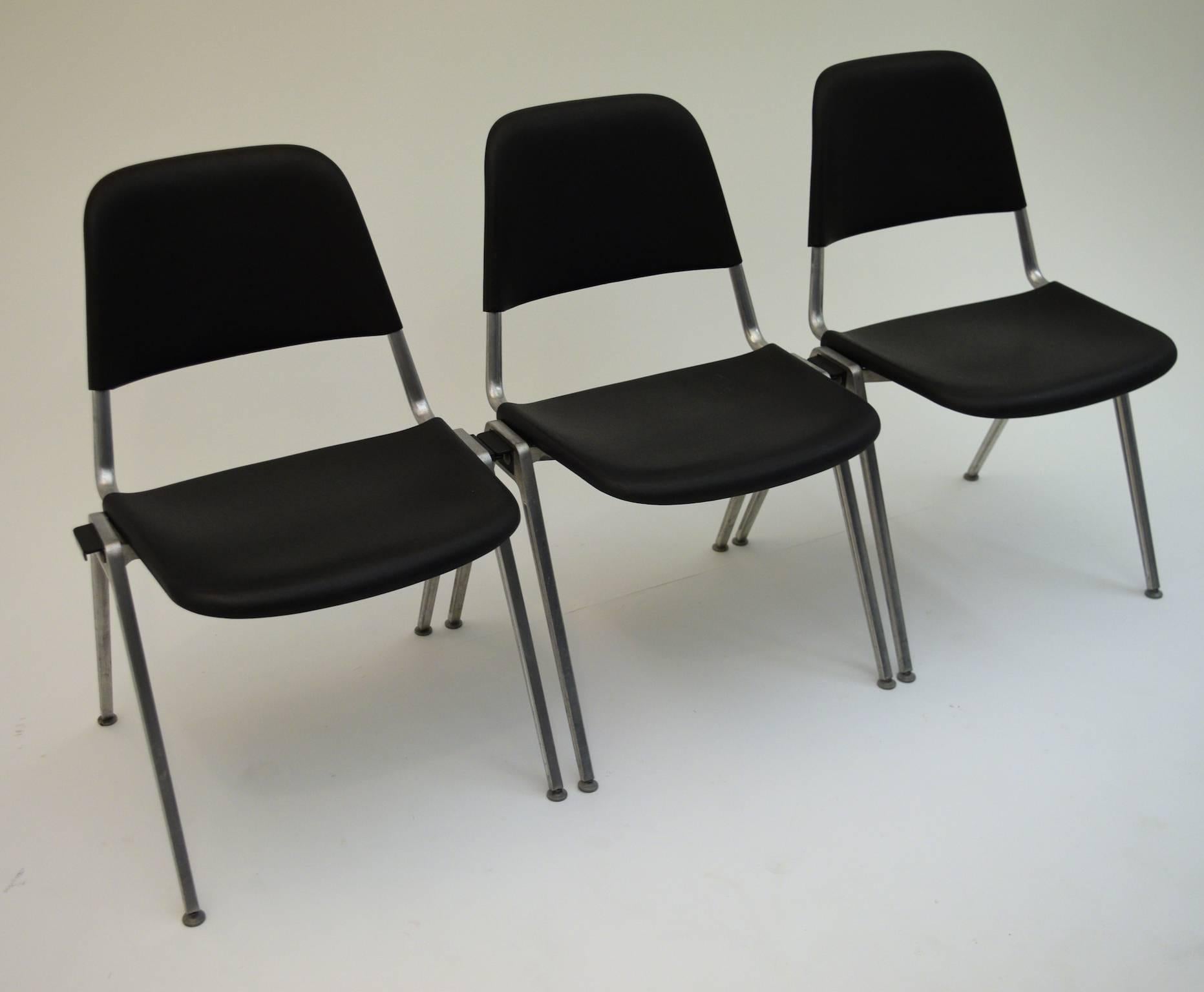 American 20 Stacking Chairs by Don Albinson for Knoll International