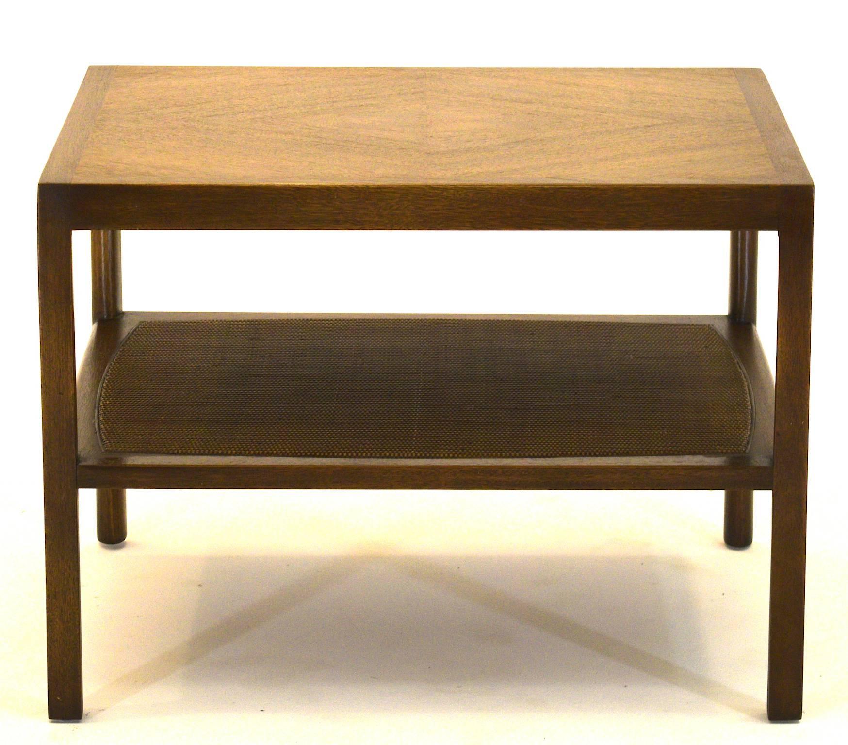 Produced in 1952 this two tier table by Widdicomb is ideal as an end or coffee table.

Measures: 21
