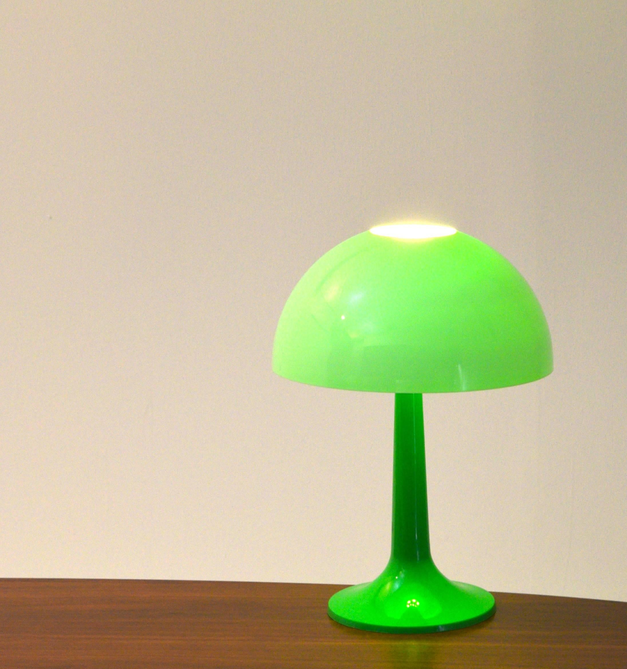 Scottish Mushroom Op Art Table Lamp