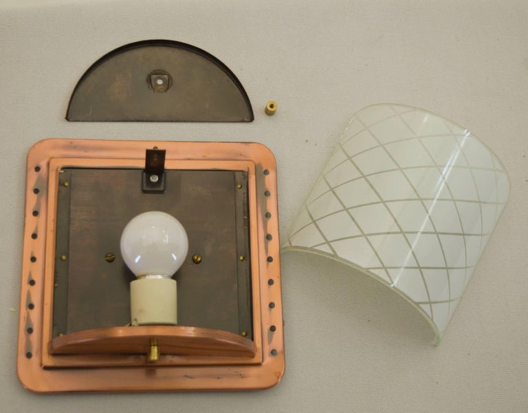 Half Lantern Style Copper Wall Sconce by Moe Light at 1stDibs copper