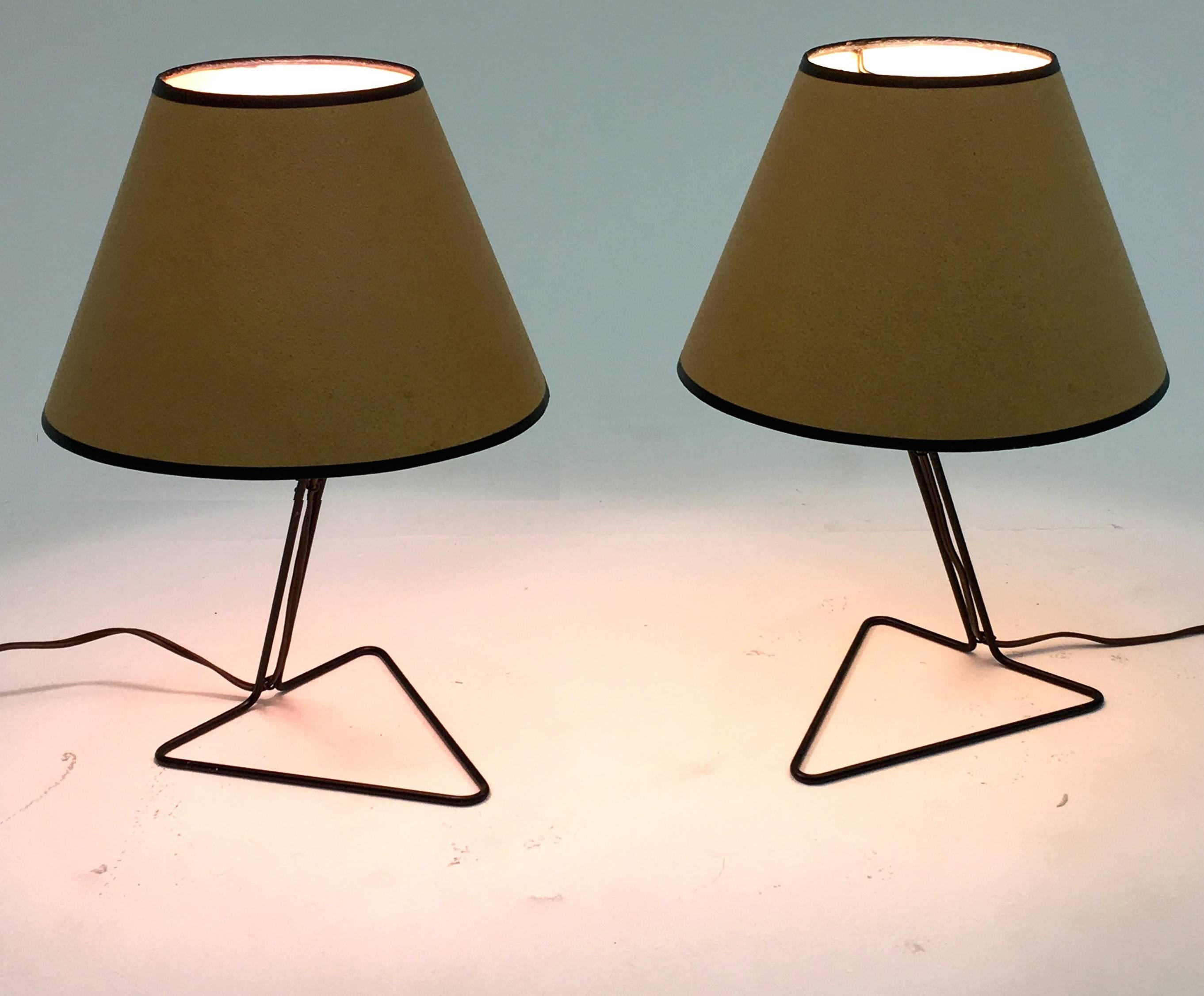 Table lamps or wall sconces
Circa 1940
14