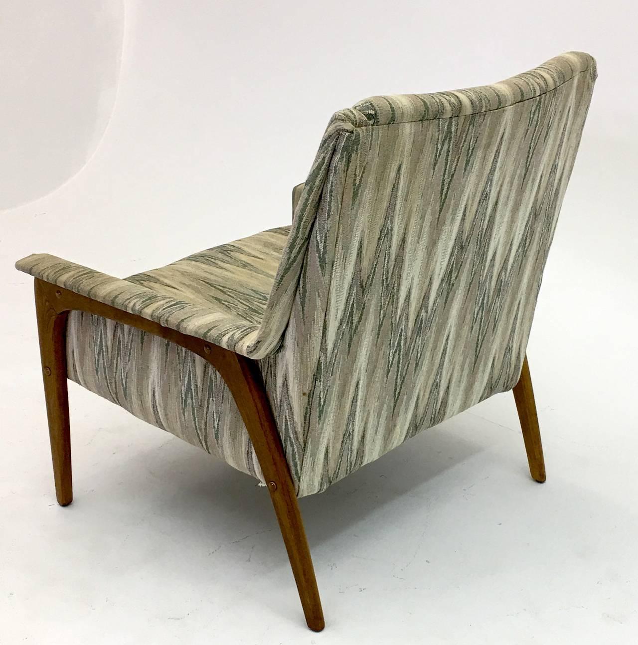 20th Century Modernist Danish Lounge Chair