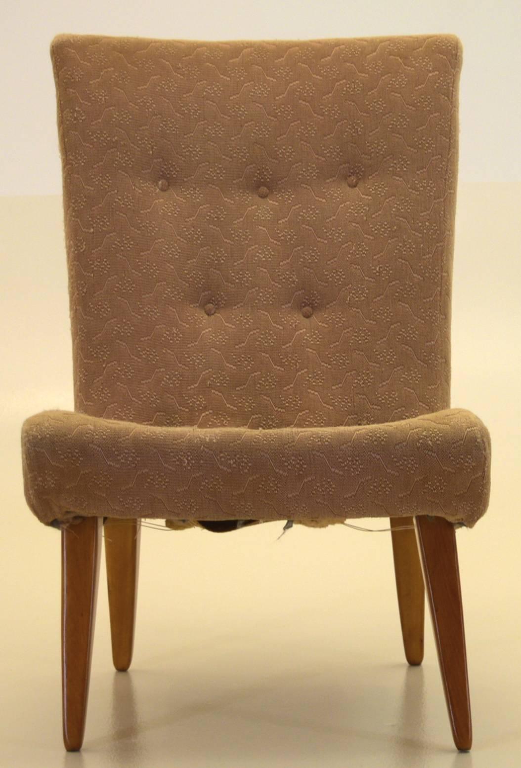 Dänischer Lounge-Scoop-Stuhl nach Philip Arctander im Angebot 1