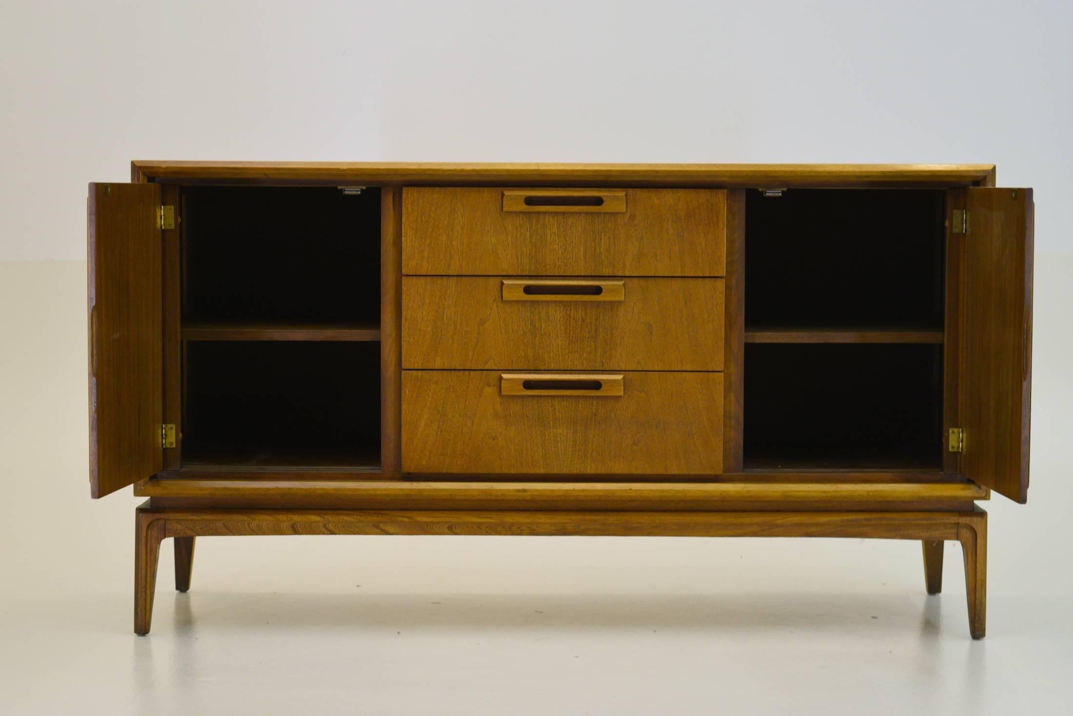 walnut hutch