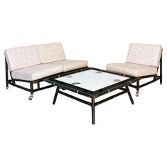3 piece John Wisner for Ficks Reed Far Horizons Collection Bamboo Rattan Suite