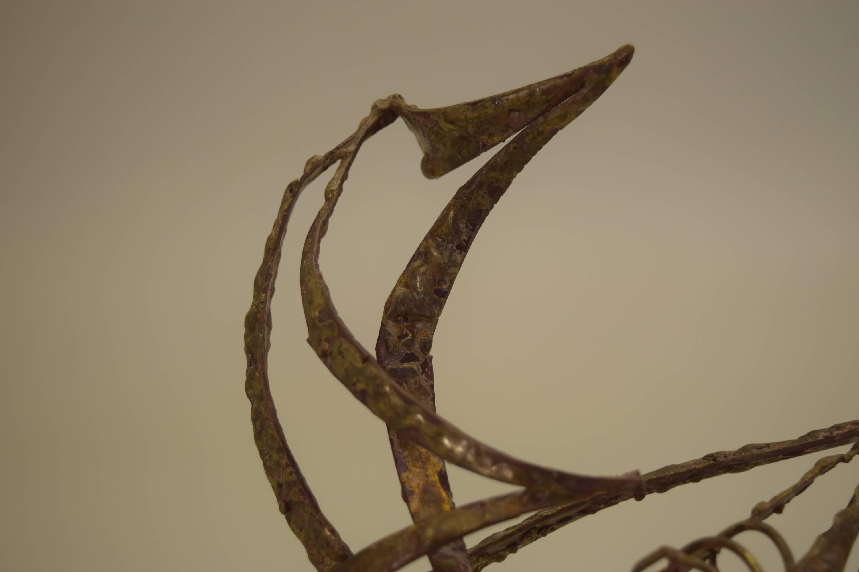 20th Century Abstract Modernist Sculpture by Juan Nickford