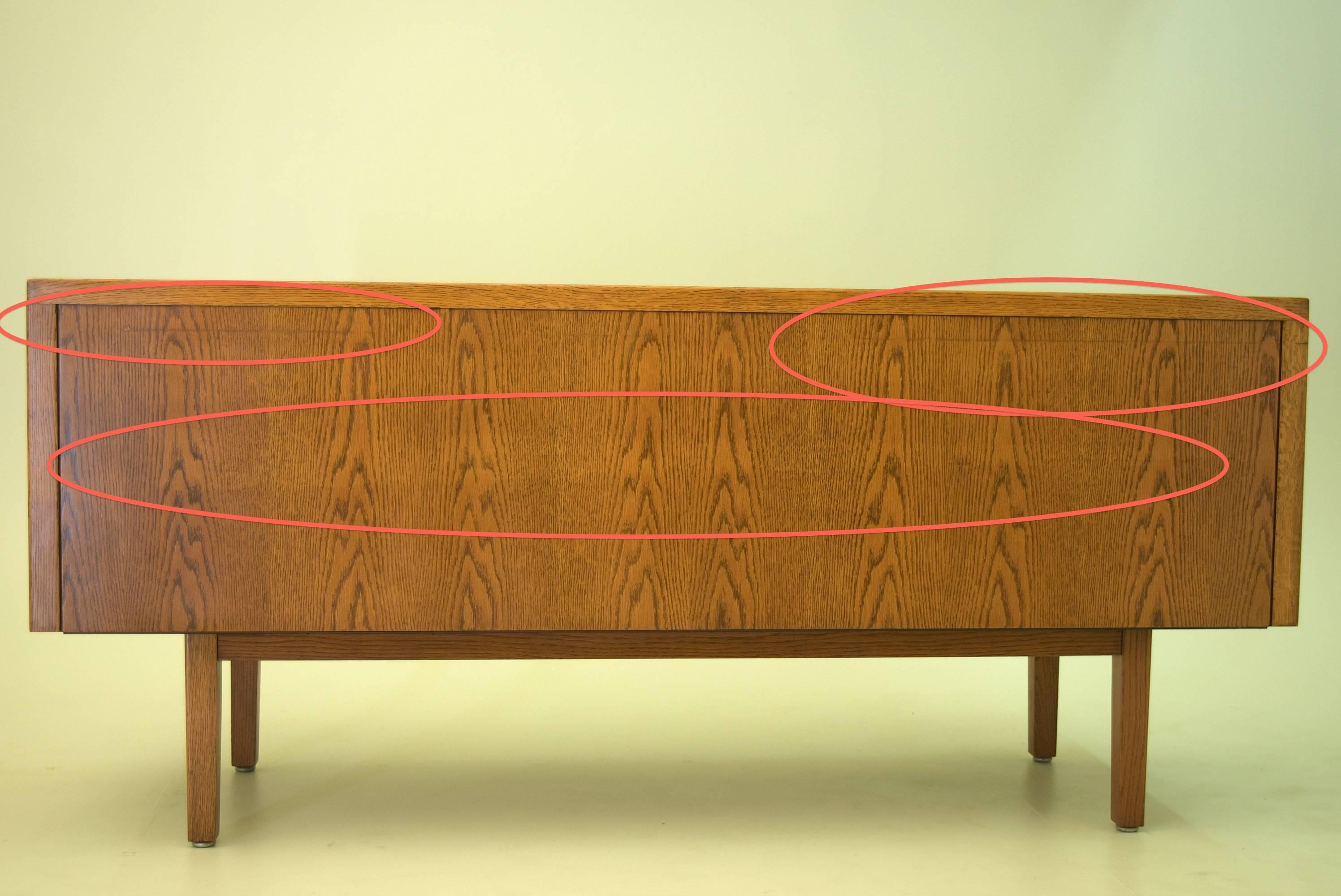 20th Century Reserved: Domore Desk by Davis Allen for Domore in Red Oak