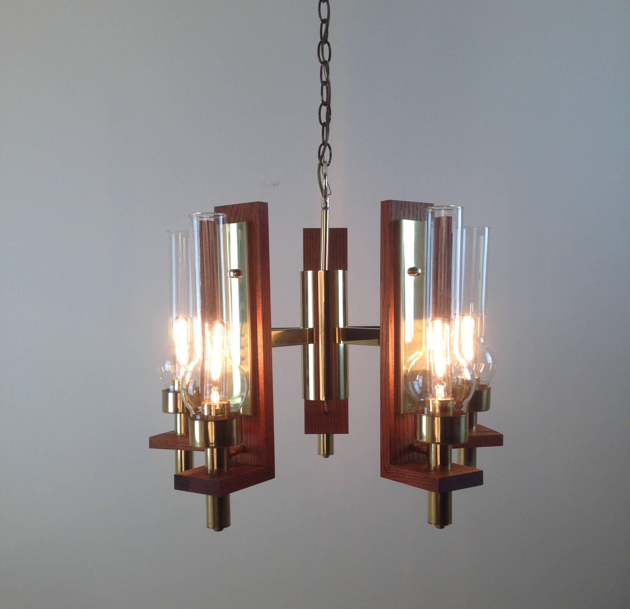 Large and Uncommon Chandelier by Robert Sonneman 1