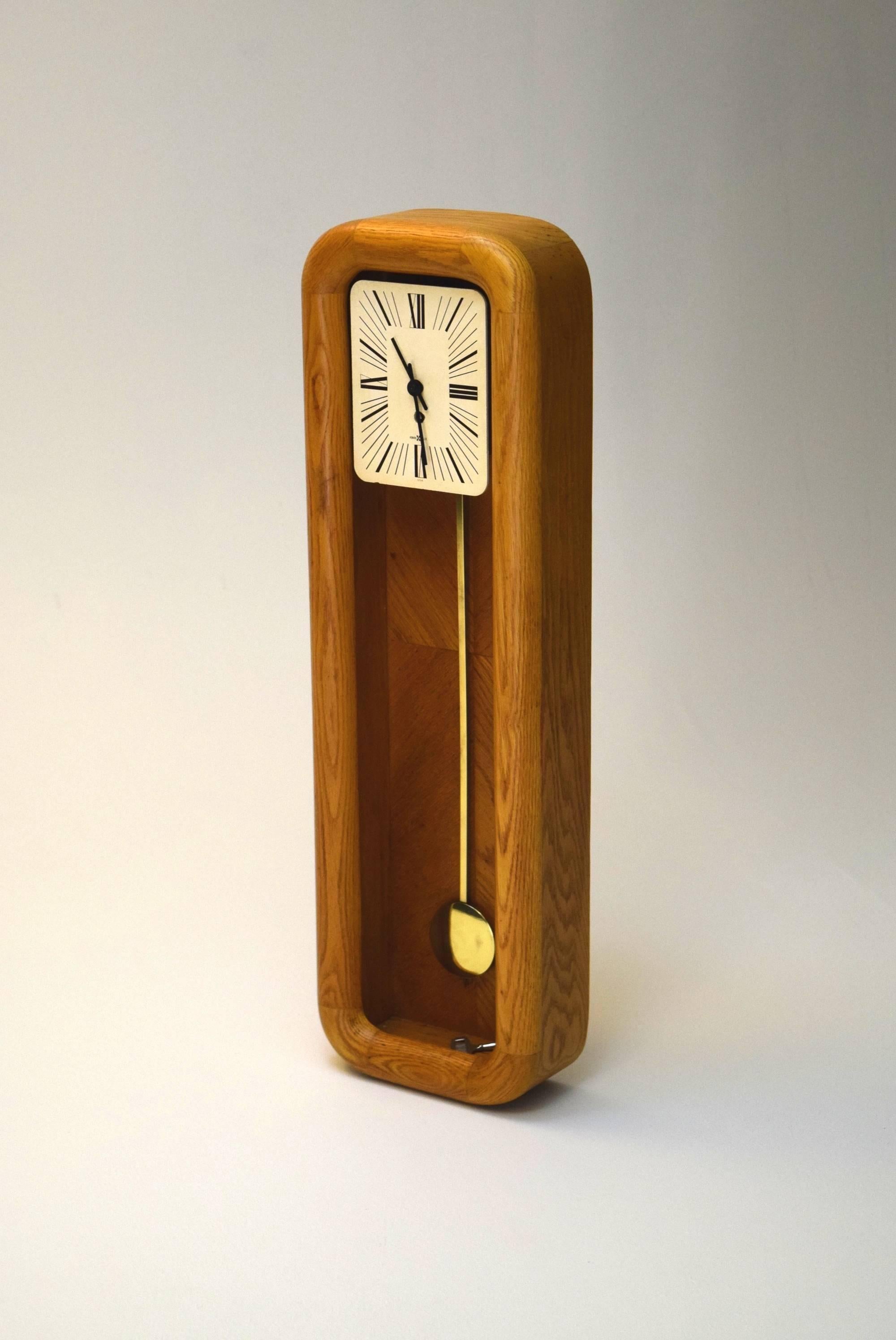 Mid-Century Modern Montage of Three Vintage Wall Clocks by Howard Miller