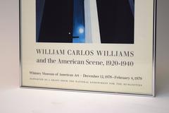 Rare Georgia O'Keeffe City Night Whitney Museum 1978 Exhibit Poster