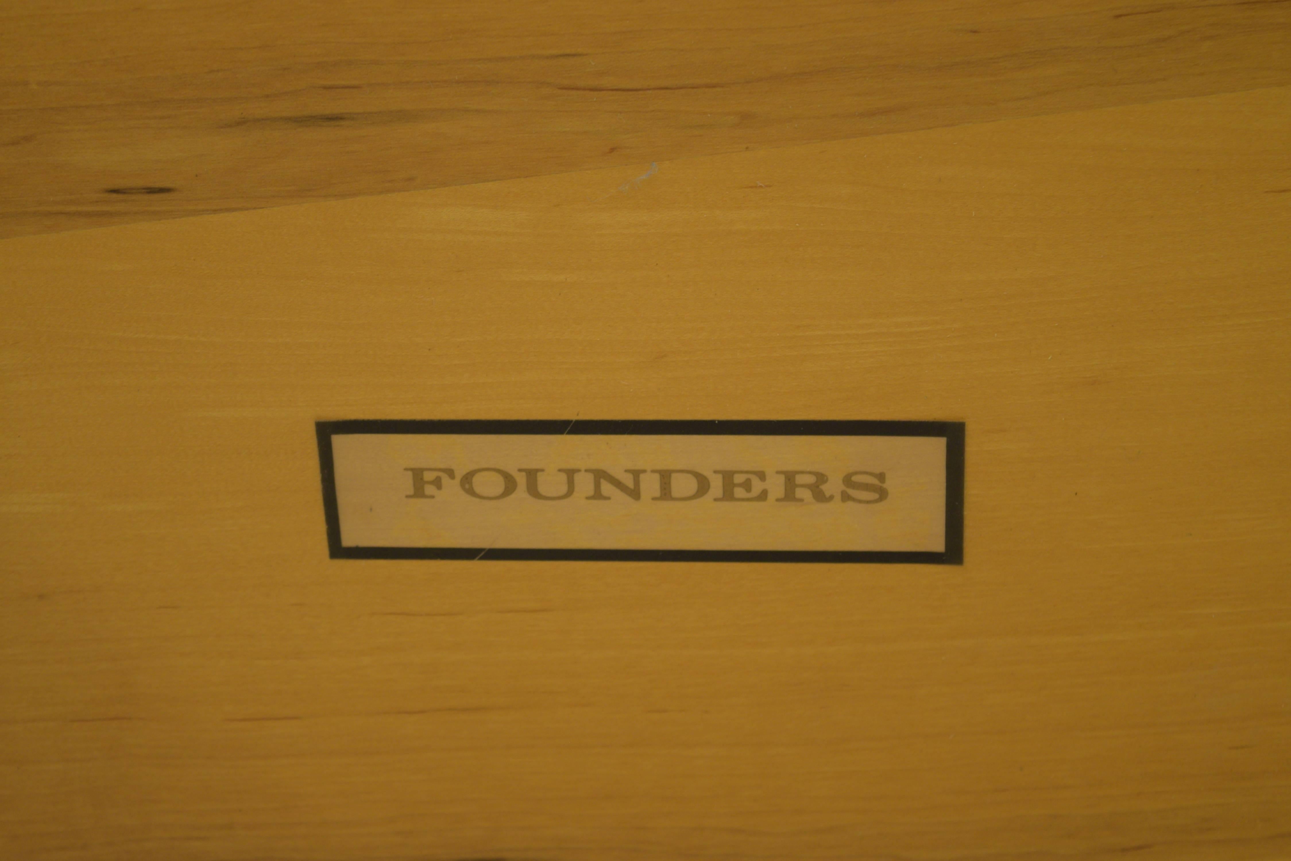 20th Century Early Maple Dining Table by Founders