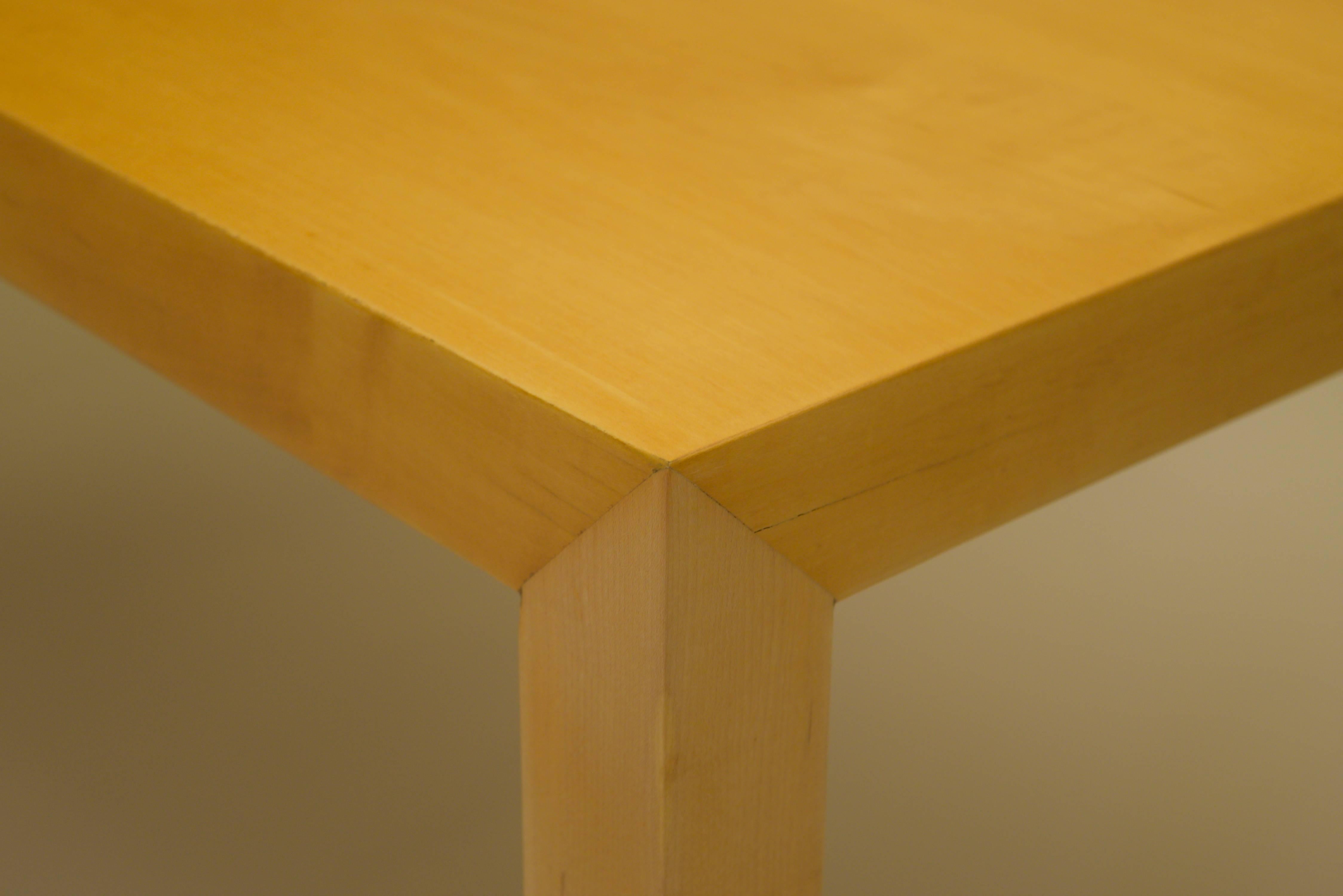 Lacquer Early Maple Dining Table by Founders