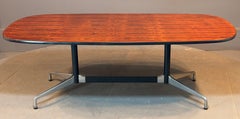 84 inch Genuine Rosewood wood table by Ray and Charles Eames for Herman Miller