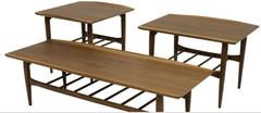 Rectangular Danish Modern Style Table by Bassett Furniture