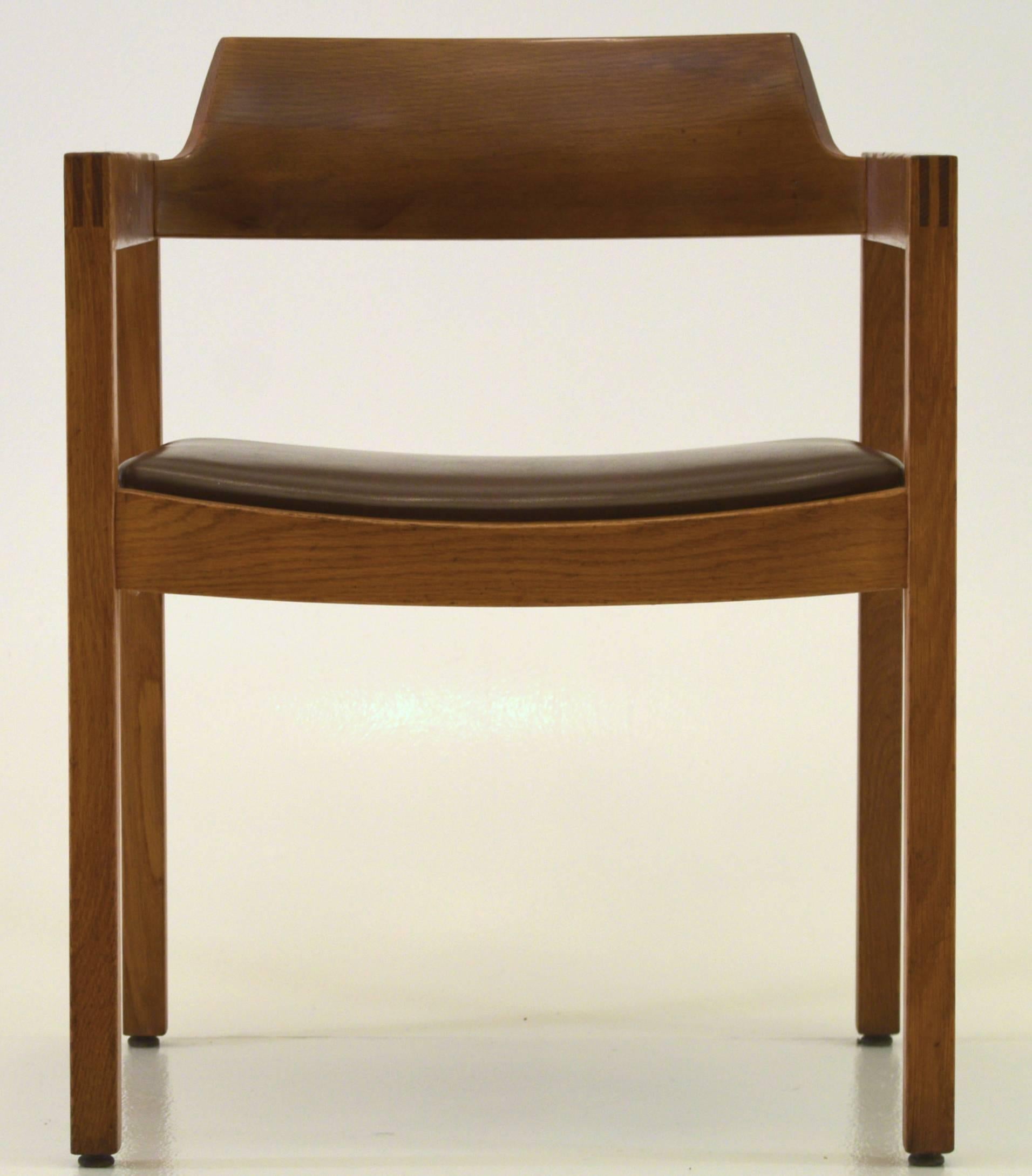 American Single Desk Chair by the Gunlocke Company