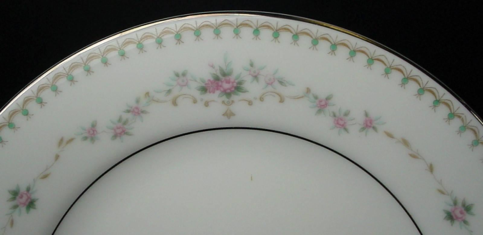 China finders.

China, crystal, flatware and collectible matching service is offering one (1). 

Noritake China Fairmount 6102 pattern 95-piece set service for twelve (12)

in great condition free from chips, cracks, break or stain.

Pink