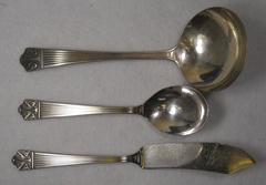 Queen Esther Silverplate Lady Esther 1935 81-Piece Set Service for Nine