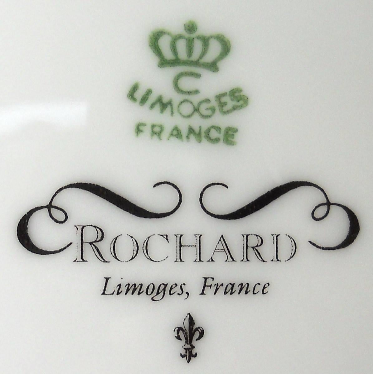 ROCHARD France Limoges GARDEN PATCH pattern Salad or Dessert Plate

in great condition free from chips, cracks, break, stain, or discoloration and with only a minimum of use.

• Large Floral Sprays. 

• Item Measures approx 7-3/4