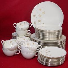 LENOX china ALARIS A501 pattern 55-pc SET SERVICE for TWELVE (12)