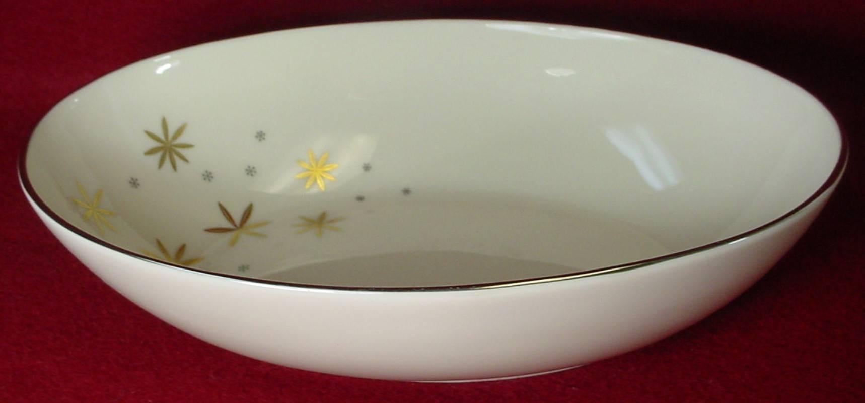 20th Century LENOX china ALARIS A501 pattern 55-pc SET SERVICE for TWELVE (12) For Sale