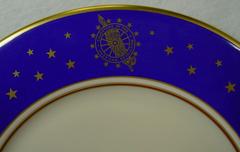 CASTLETON china DAUGHTERS of the AMERICAN REVOLUTION 75th Anniversary PLATE