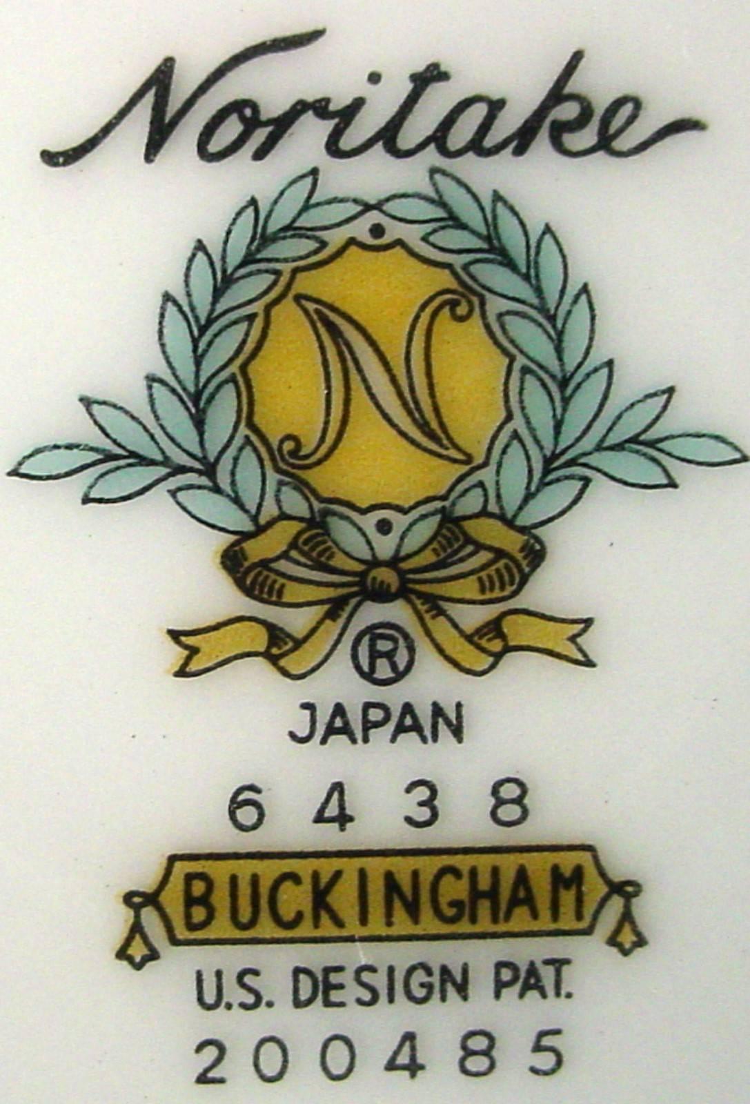 noritake buckingham 6438