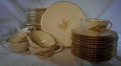 LENOX china WHEAT R442 pattern 43-pc SET SERVICE for EIGHT +/-