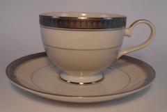 MIKASA china PALATIAL PLATINUM 65-piecc\e SET SERVICE for Twelve + Serving