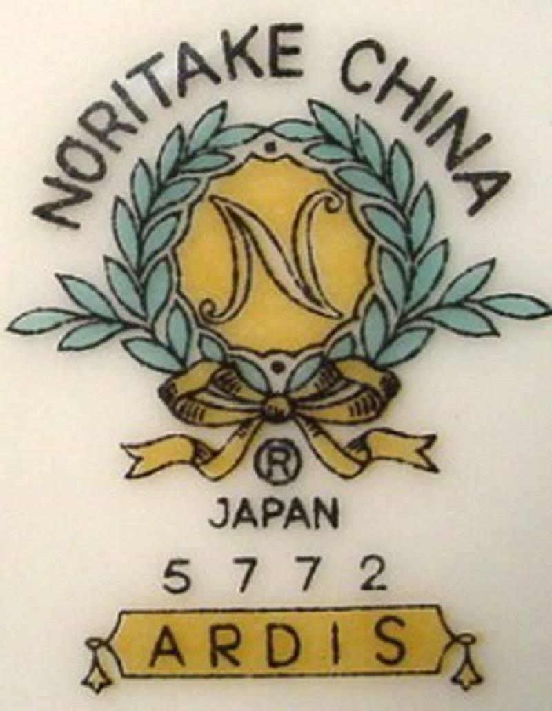 Noritake China Ardis 5772 74Piece Set Service for 12 For Sale at 1stDibs