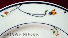 GORHAM china ARIANA pattern Quarter Pound Butter Dish & Lid
