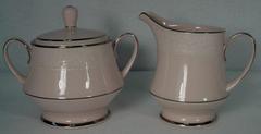 Noritake China Always 801/W82 Pattern Five-Piece Hostess Serving Set